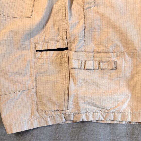 Columbia PFG Mens Shorts Sz 38 Tan Ripstop Flat Front Fishing Hiking Omni-Shade - Picture 4 of 10